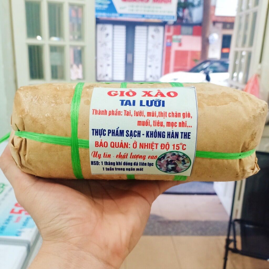Stir-Fried Pork Trotters with Ears and Tongue. 1kg Pork Leg (Delivery to Hcmc)