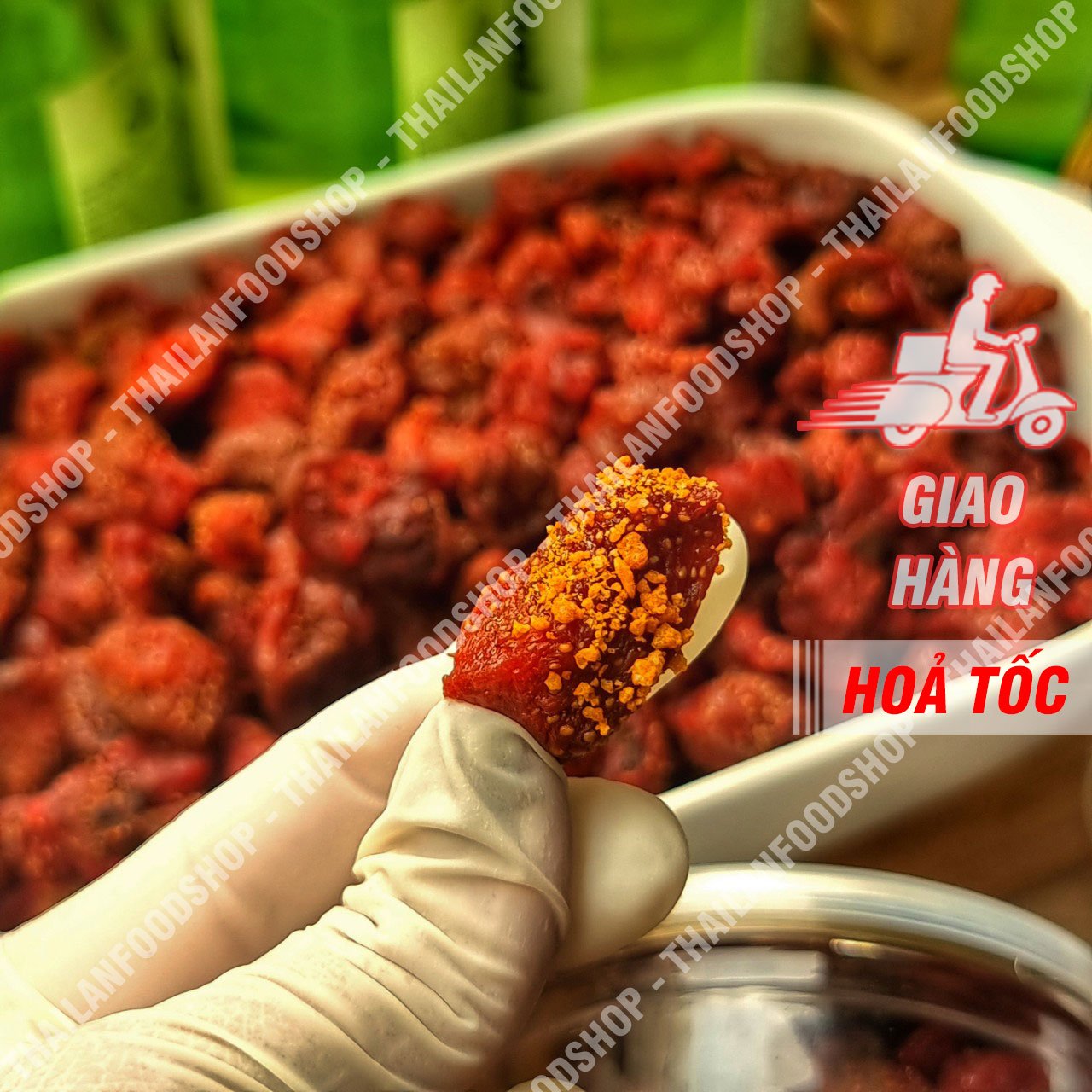Dâu Tây Sấy Dẻo Đà Lạt - Lon 500gr