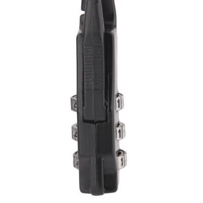 Number Keychain for Backpacks, Suitcases (Black)