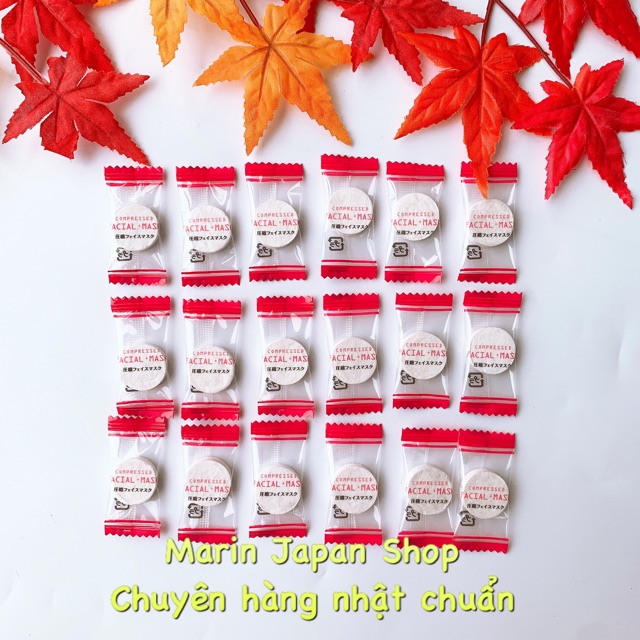 (Chuẩn Nhật) Mặt nạ Mask nén Daiso Nhật Bản