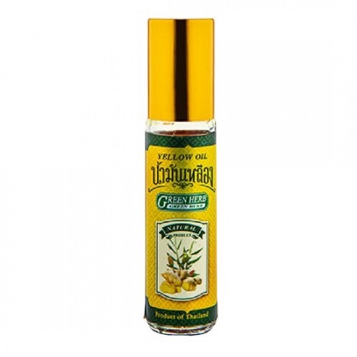 [HCM]Dầu Lăn Gừng Thái Lan Chính Hãng Green Herb 8ML