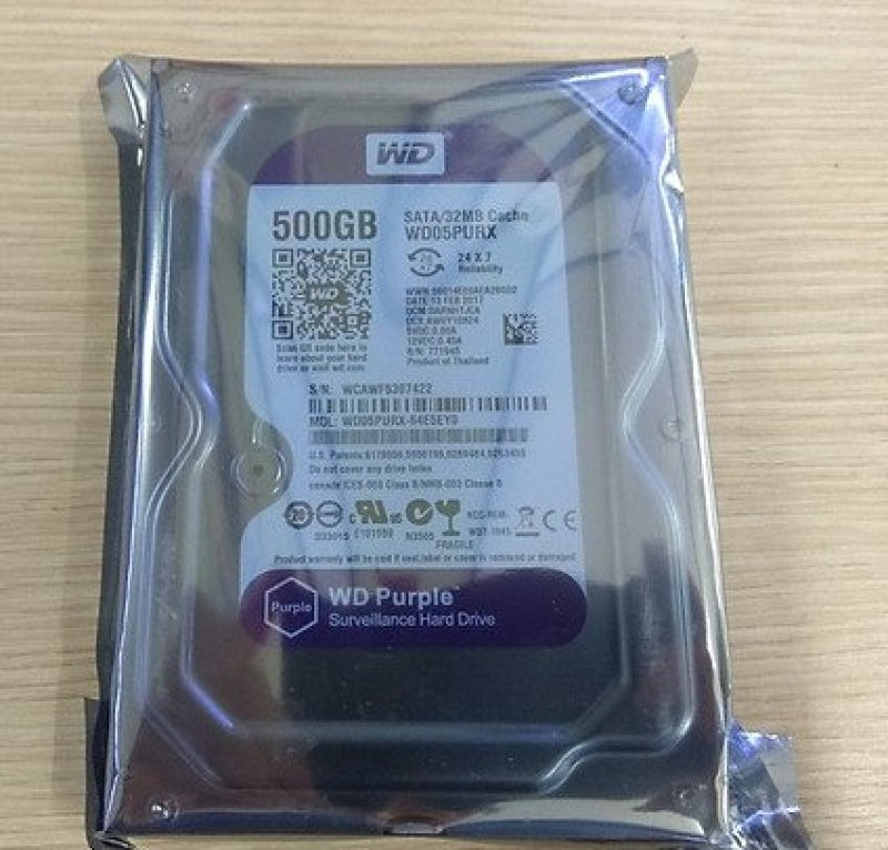 Bảng giá Ổ cứng HDD 500GB Sata 3 Western Purple Digital Phong Vũ