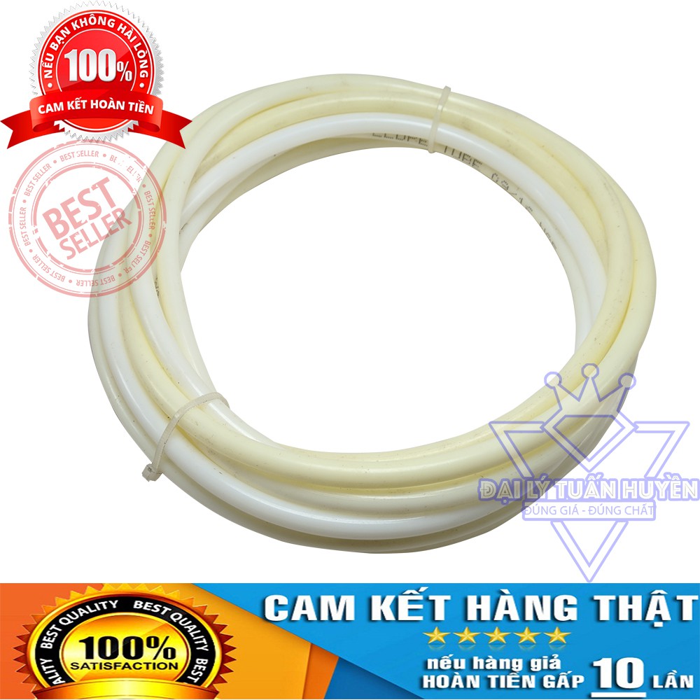 Ống dây nhựa dẫn nước phi 6 - Dùng cho máy lọc nước RO [1 mét]