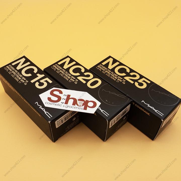 Kem nền Mac Studio Fix Fluid SPF15 NC25