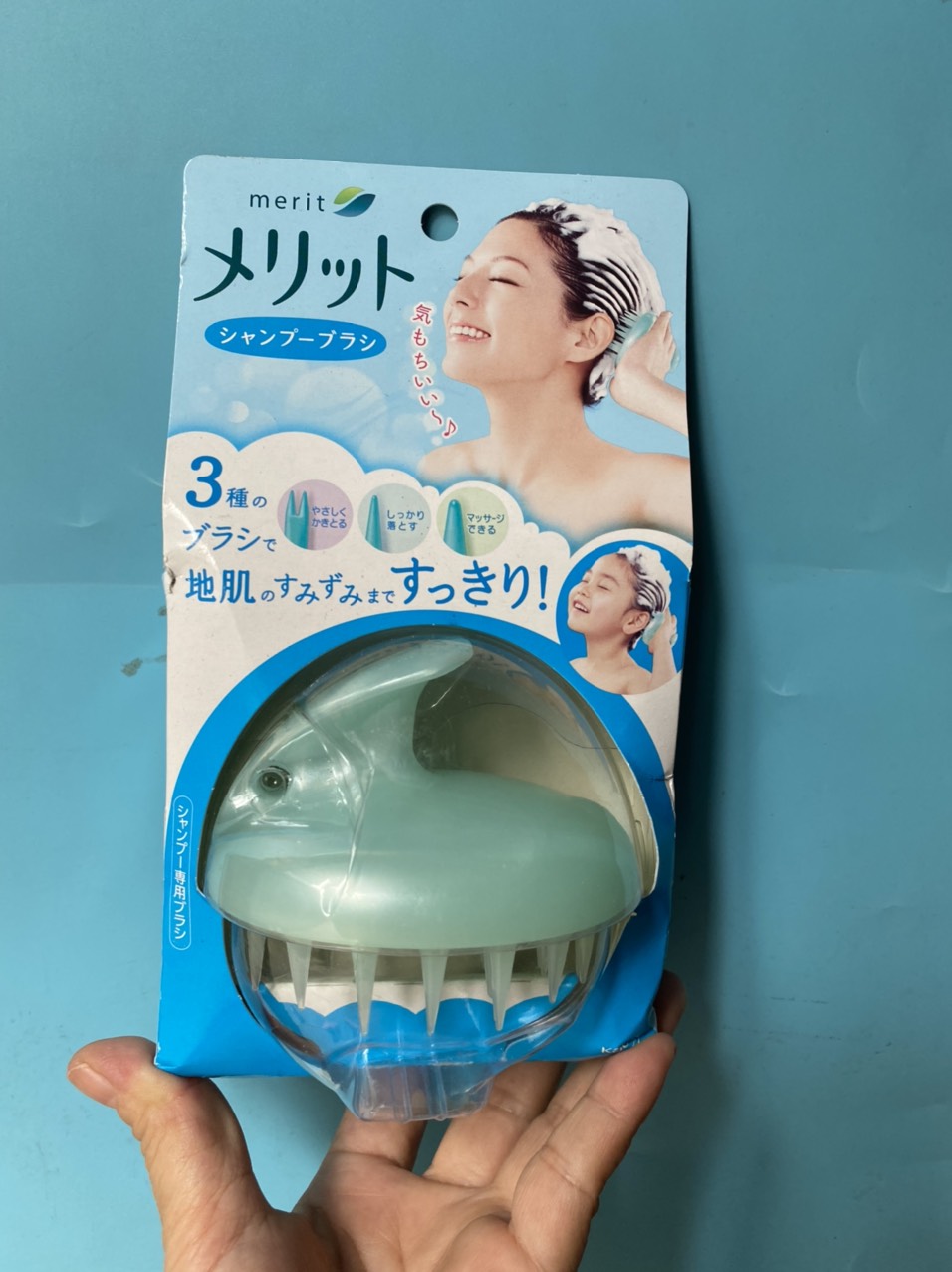 LƯỢC GỘI ĐẦU MERIT KAO SIÊU MỀM CỦA NHẬT
