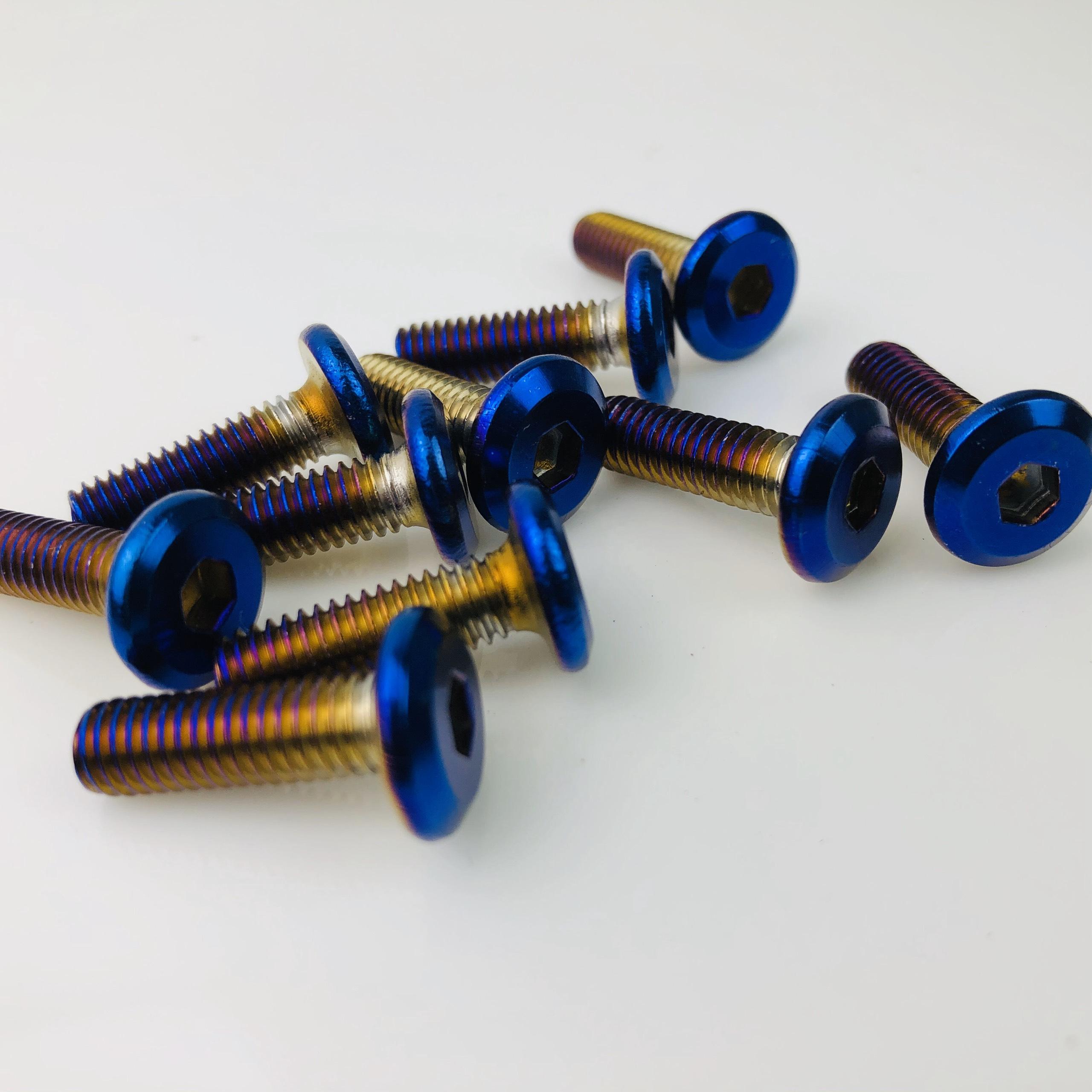 Now 6mm 2 segment socket titanium wheel for all kinds of cars, cheap titanium wheel for 5 years no color