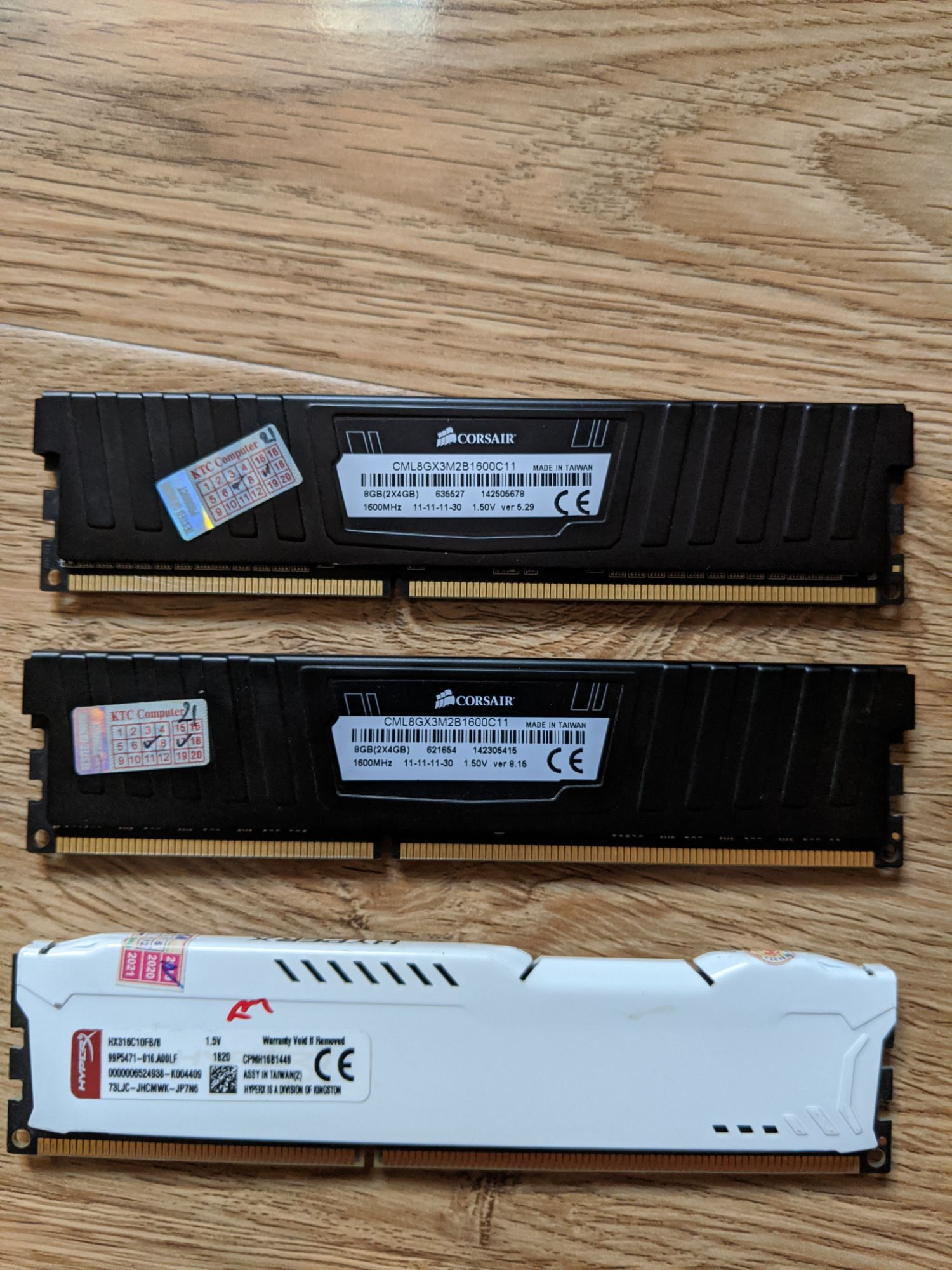 ram ddr3 4gb bus 1600