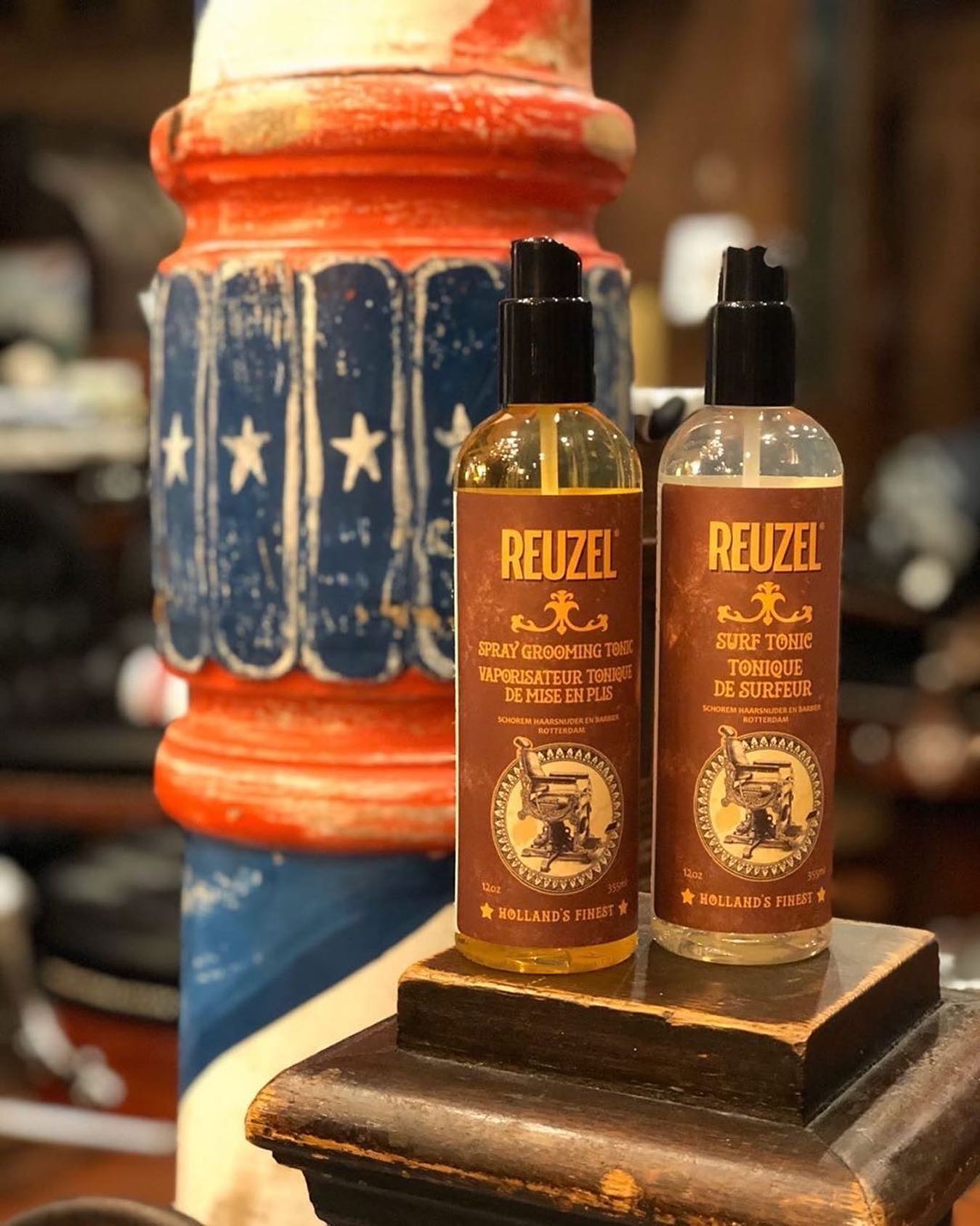 XỊT TẠO PHỒNG GIỮ NẾP TÓC REUZEL SURF TONIC
