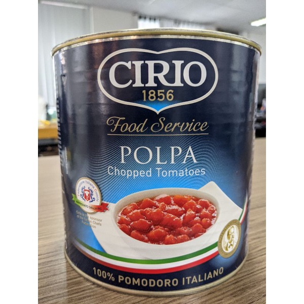 CÀ CHUA Băm - Chopped Tomato CIRIO 2550g