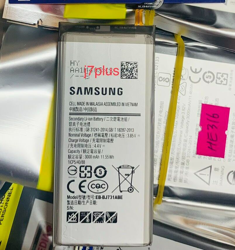 Pin ZIN SS BJ731ABE Dùng Cho J7 Plus / C8 / C710 (bảo hanfh tháng)