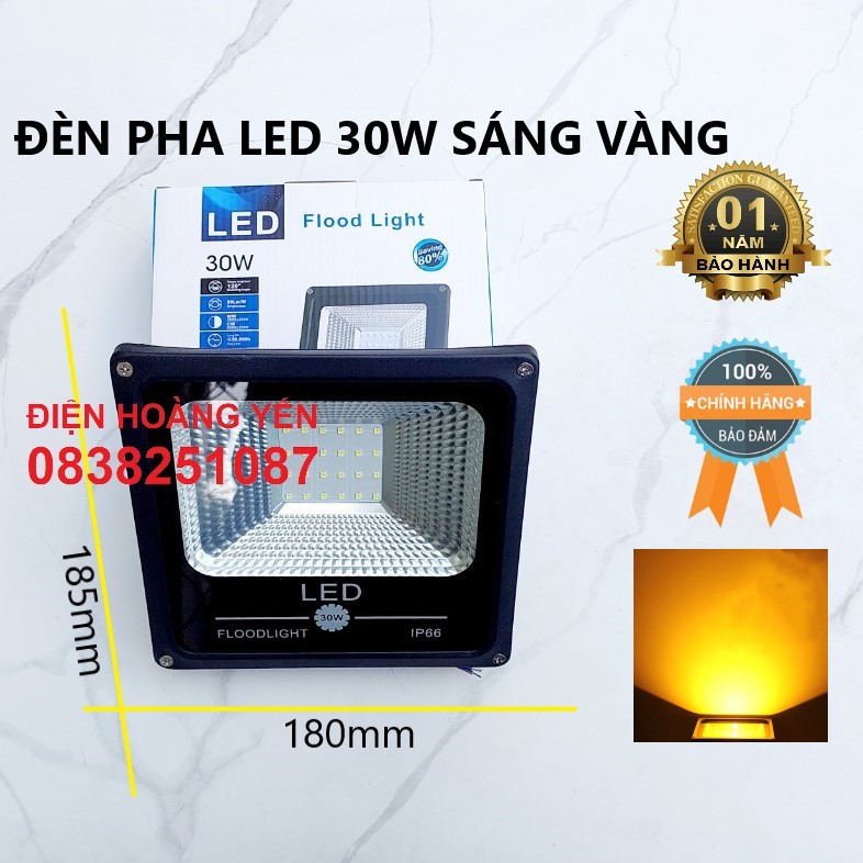 Đèn led pha 10w 30w 50w ip65 ngoài trời chống mưa tuổi thọ cao 220v