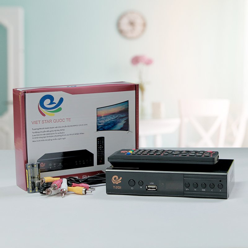 Đầu thu DVB T2 Telebox T201 (T-201)