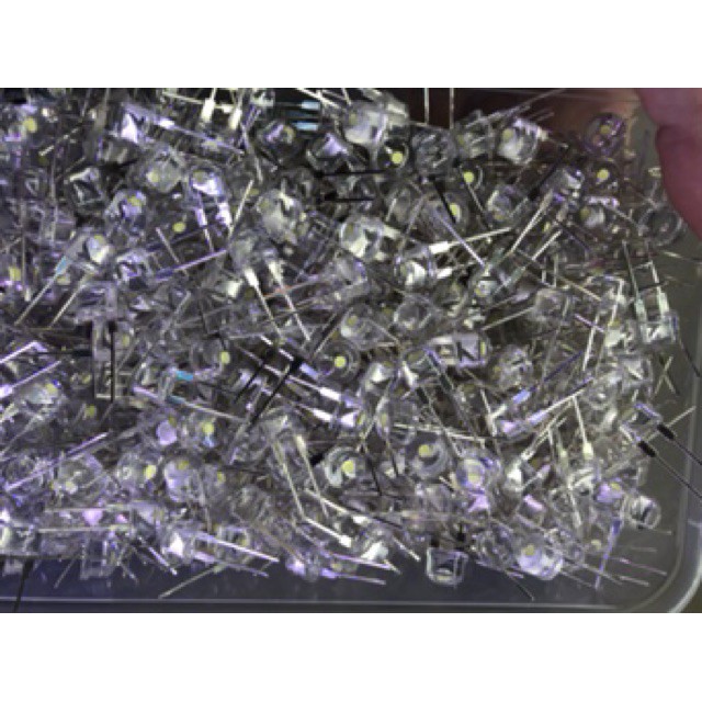 HOT-10 con led trắng lùn phi 8