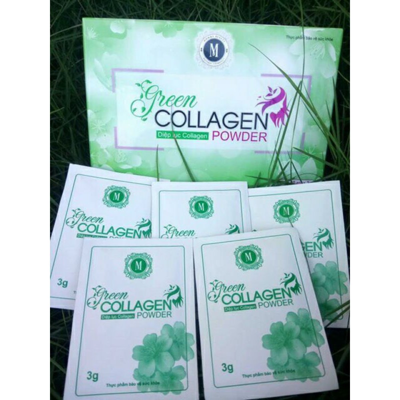 [HCM]Diệp Lục Collagen Chính Hãng +Tặng Bình Pha