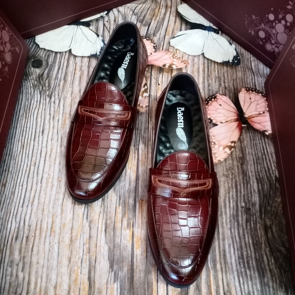 giầy tây nam da bò mẫu mới nhất độc lạ siêu cấp nổi bật hàng vnxk giầy công sở cao cấp MS rb1003789