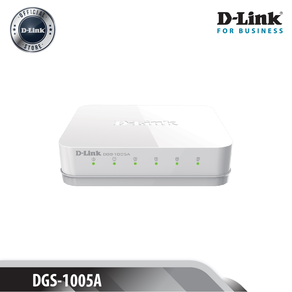 D-LINK DGS-1005A  Bộ chia cổng mạng 5 cổng 10/100/1000