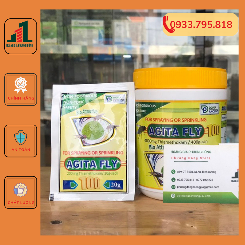 Thuốc diệt ruồi Agita Fly - Gói 20g