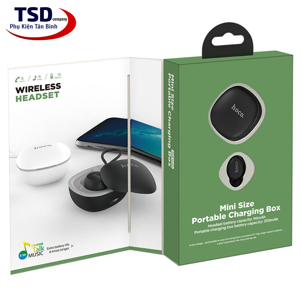 Tai Nghe Bluetooth Mini Hoco E50 Chính Hãng Cảm Ứng Chạm