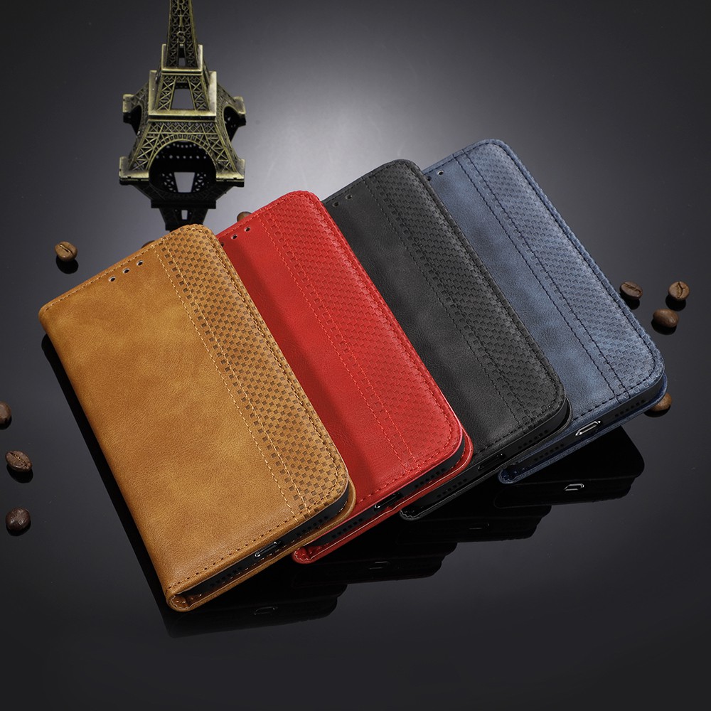 Bao da dạng ví Nokia 7.2 Leather Luxury