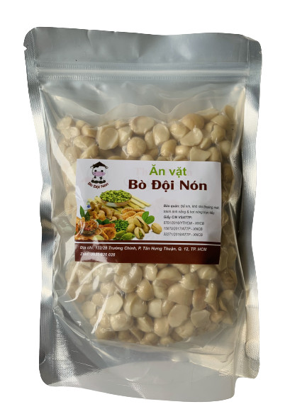 500gr Nhân Macca Bể Đôi Bò Đội Nón