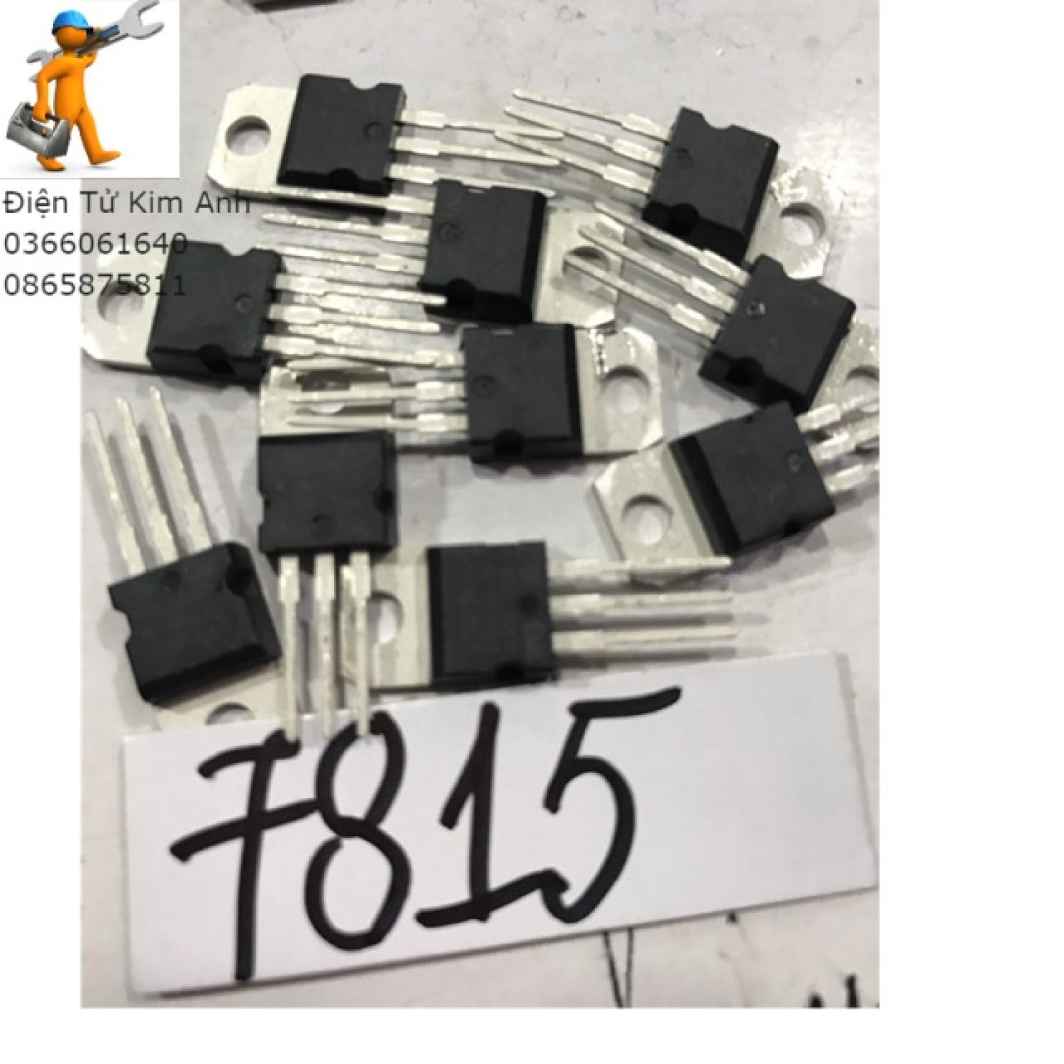 10 con ic ổn áp 7815 to220-1.5a-15v