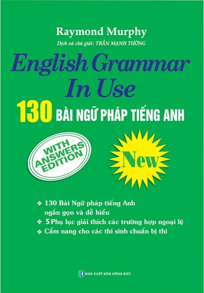 Fahasa - 130 Bài Ngữ Pháp Tiếng Anh(Tái Bản 2018)