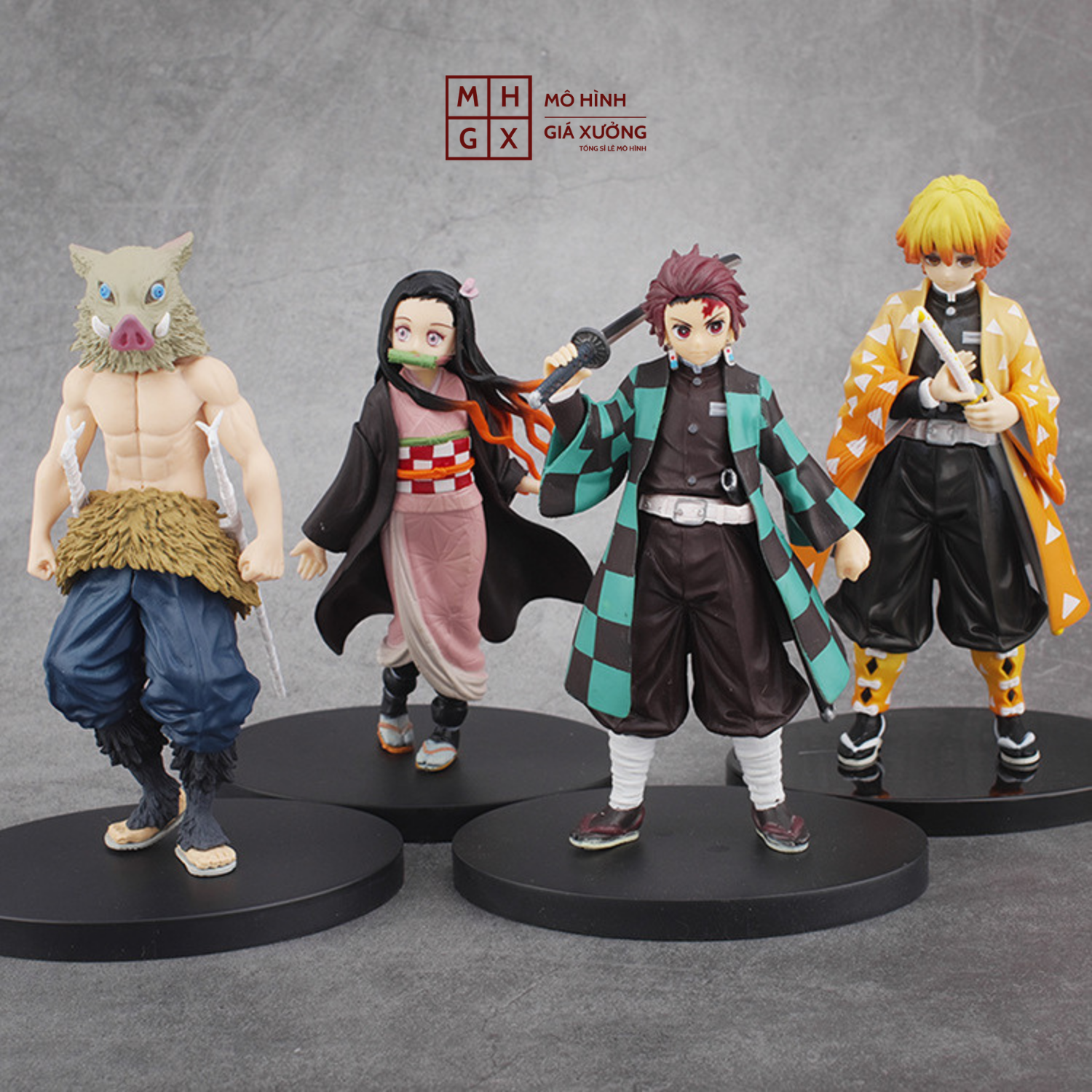 Mô hình Kimetsu No Yaiba figure Demon Slayer Các Trụ Cột Thợ Săn Quỷ Giyuu Kyoujurou Shinobu..figure thanh gươm diệt quỷ