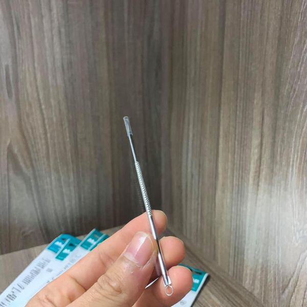 Combo 2 Que Nặn Mụn, Cây Nặn Mụn Malika Cao Cấp Cho Spa