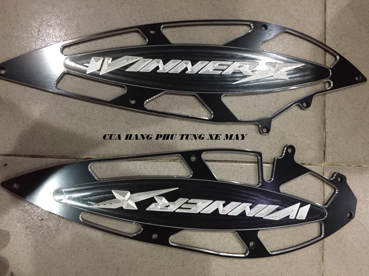 Ốp sườn nhôm CNC cao cấp cho xe Honda Winner X - 1 cặp