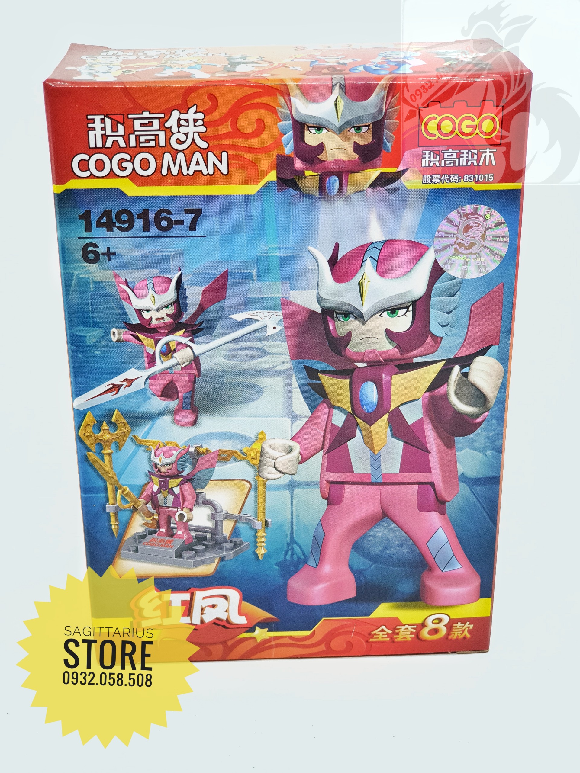 [HCM]Bộ 4 Minifigures Các Siêu Anh Hùng COGOMAN ( Đủ mẫu - Hàng Có Sẵn )