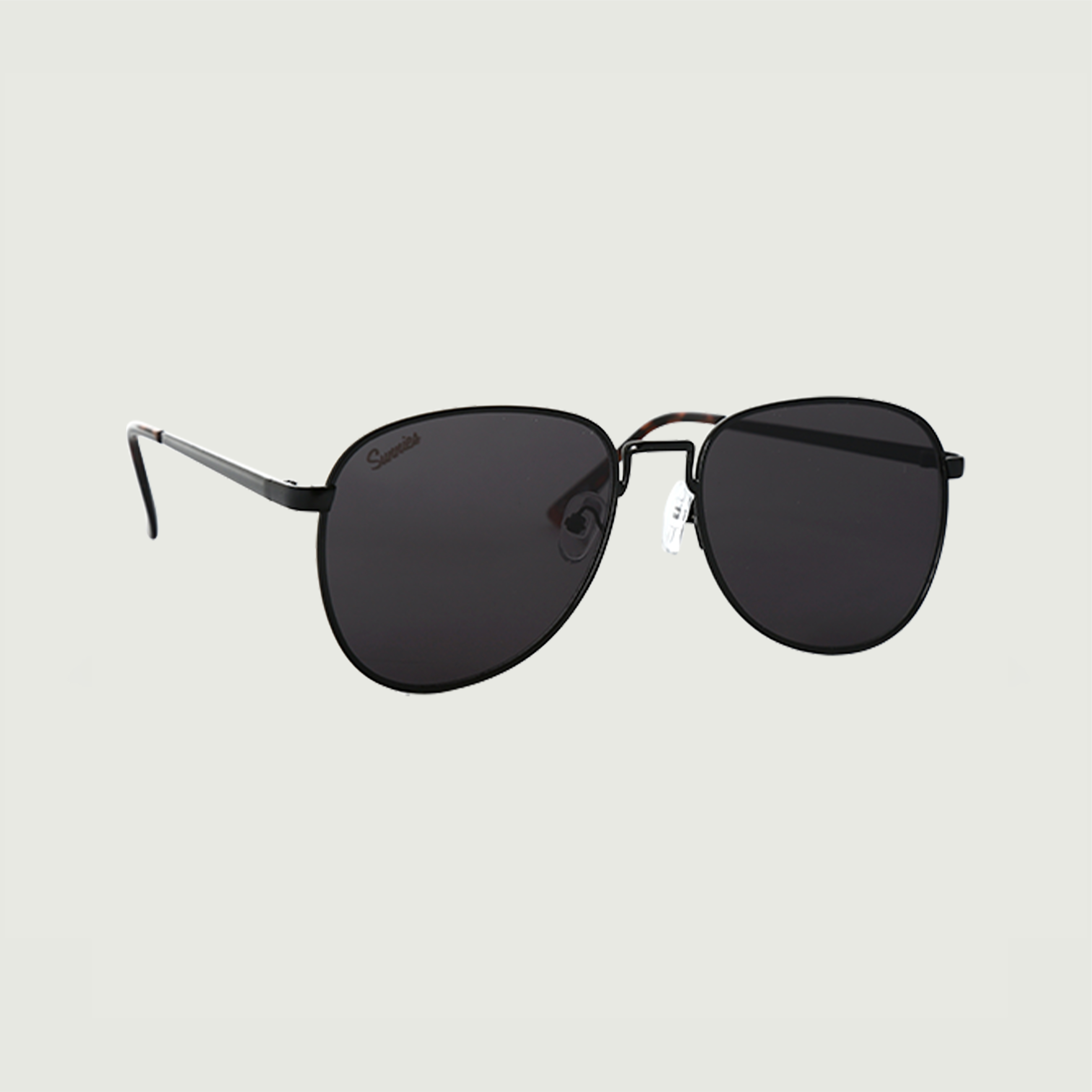 SUNNIES STUDIOS - Kính Mát Gọng Phi Công Shawn Gunmetal F - 60212-14-14