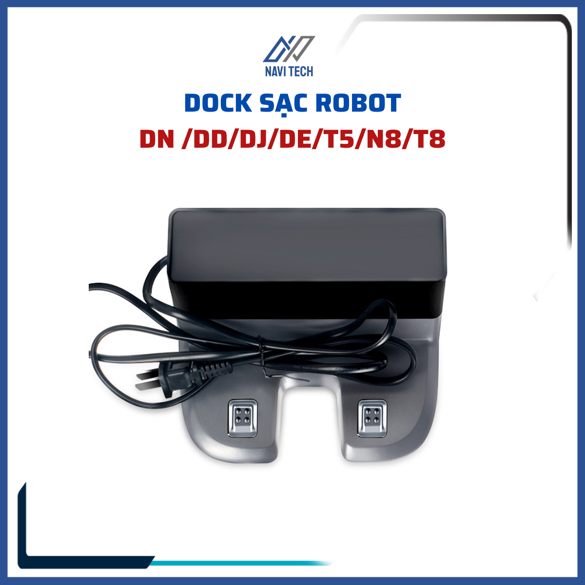 Đế sạc, dock sạc robot hút bụi Debot De53/De55/DD35/DJ35/DN33/DN320/DN36/DN39/DN55/DN520