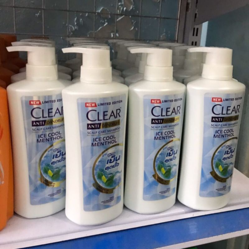 Dầu Gội Clear Thái Lan Men - Bạc Hà - Anh Đào