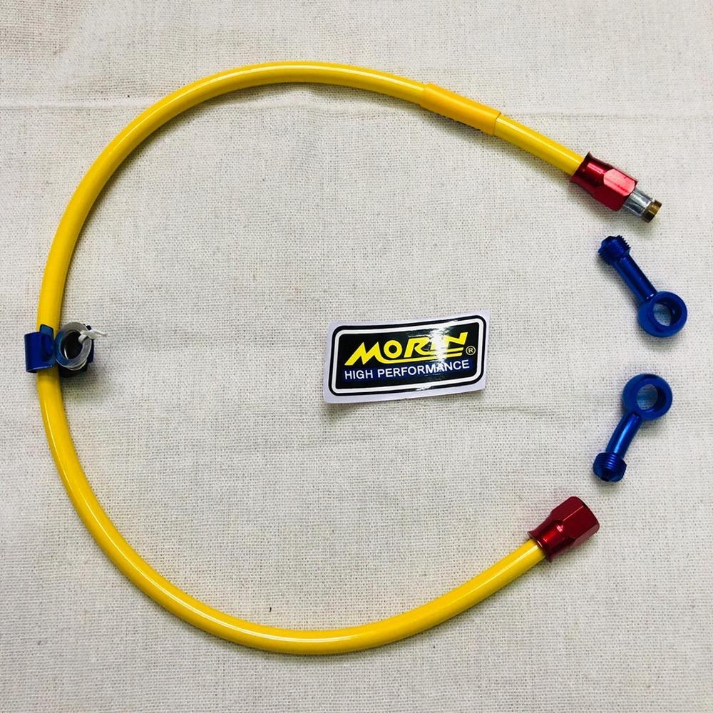 DÂY DẦU THẮNG TRƯỚC KIỂU HIỆU MORIN DÙNG CHO NHIỀU LOẠI XE MÁY CAO CẤP (MÀU VÀNG)