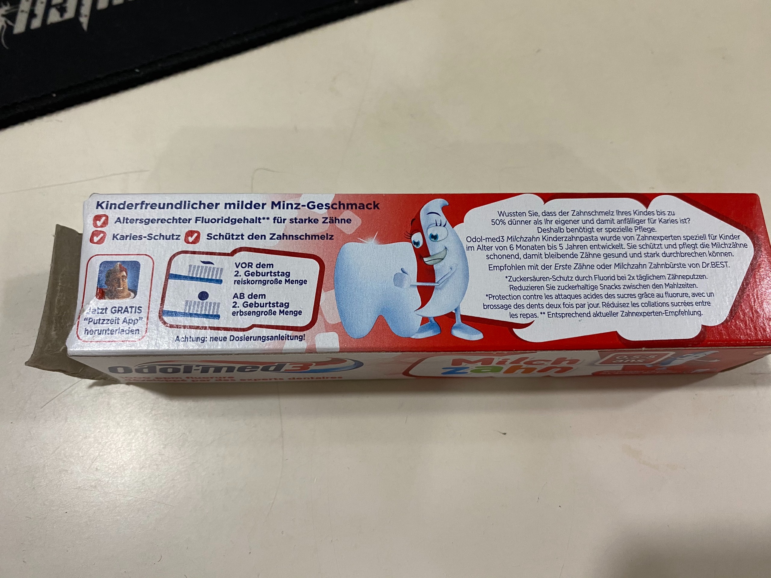 KEM ĐÁNH RĂNG TRẺ EM ODOL MED 3