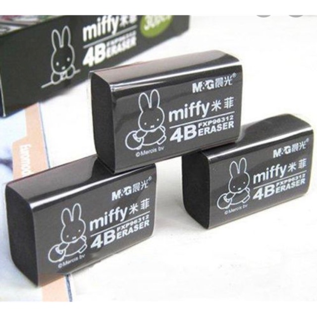Set 3 gôm thỏ miffy 4b mg