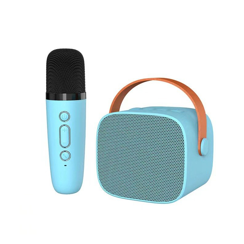 Loa bluetooth karaoke k12 tặng kèm 1 mic hát , loa karaoke không dây âm thanh bass hay