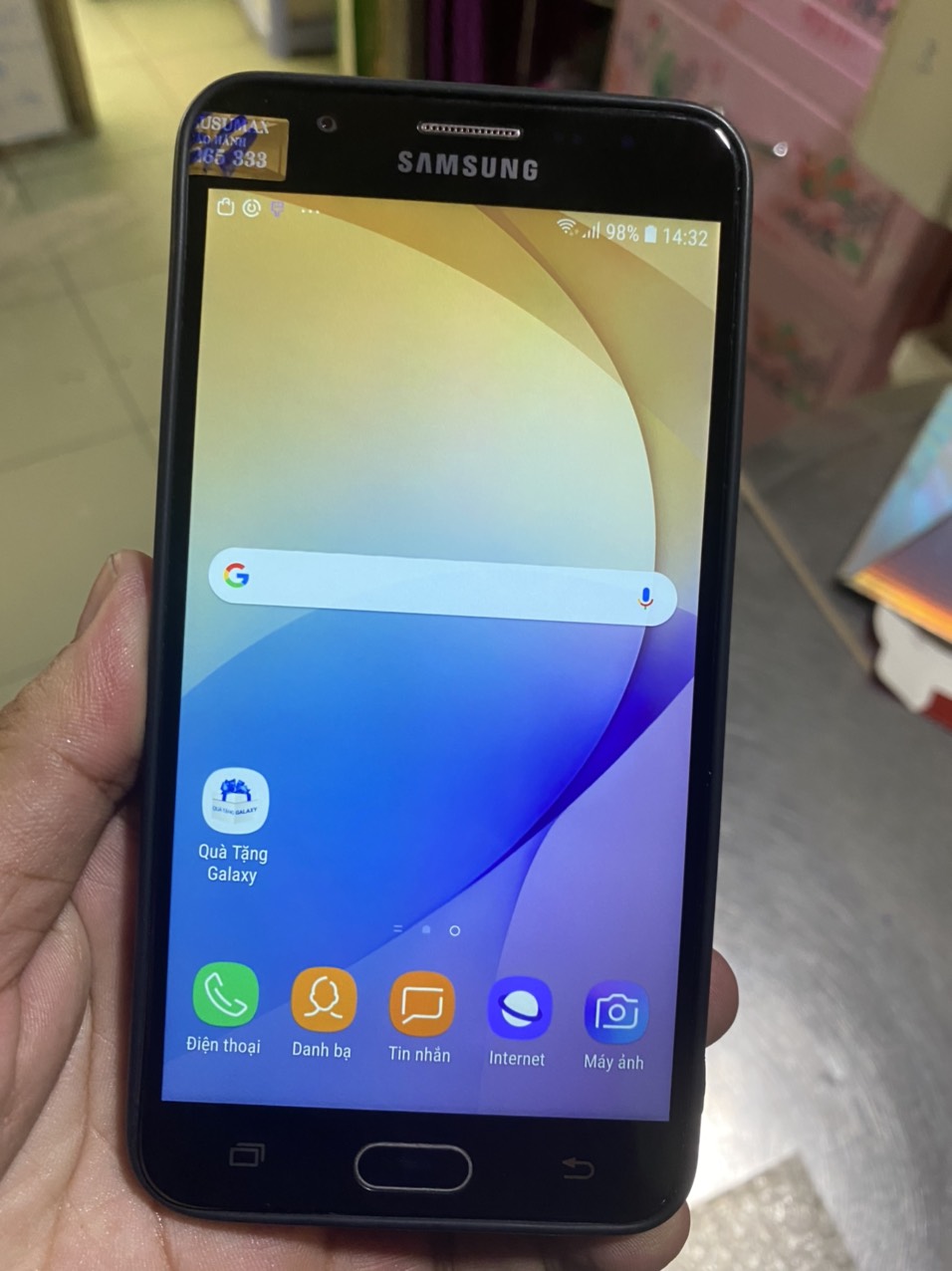 Samsung j7 prime máy 2 sim chính hãng