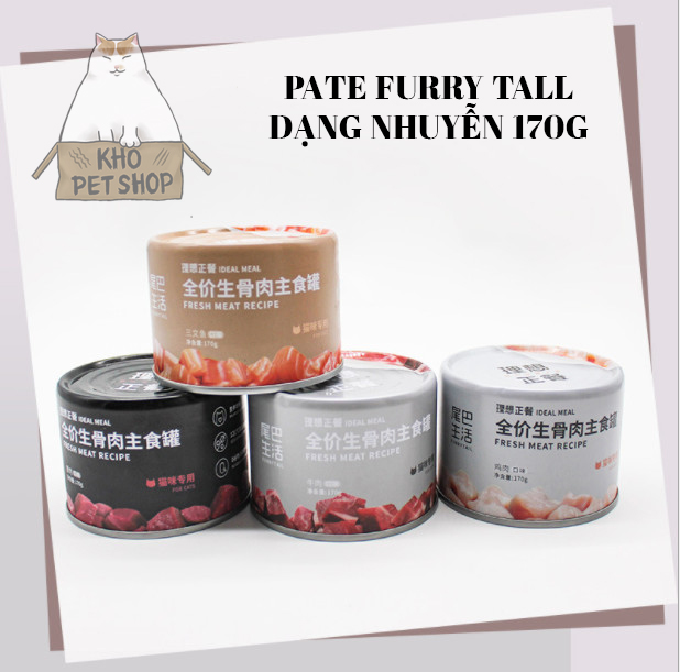 PATE LON FURRY TAIL DẠNG NHUYỄN 170GR