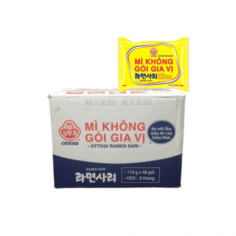 Mì không vị Ottogi gói 110g