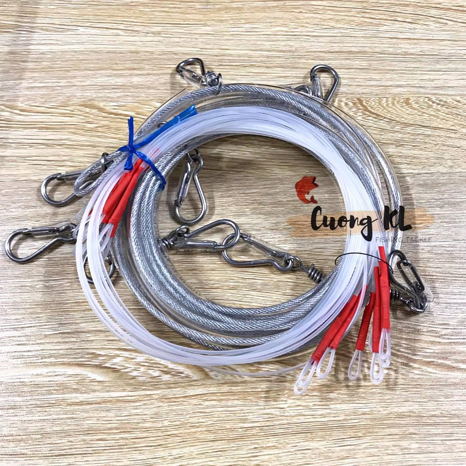 Móc mang cá loại 6 dây và 9 dây móc cá qua mang