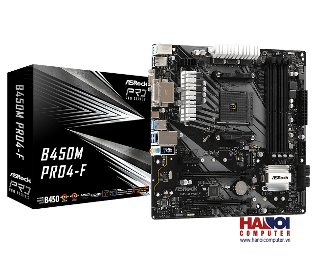 Mainboard Asrock B450M PRO 4-F