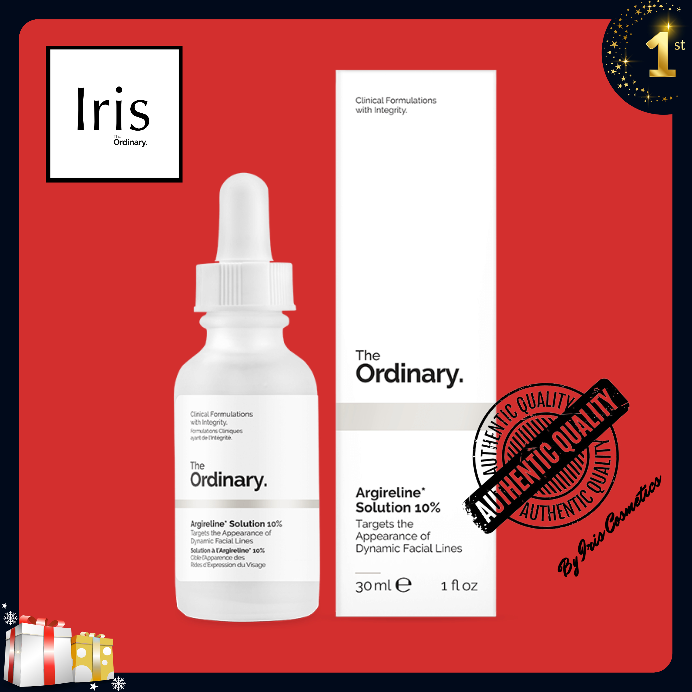 (BILL CANADA) Serum chống lão hoá - Argireline Solution 10% (30ml) - The Ordinary.