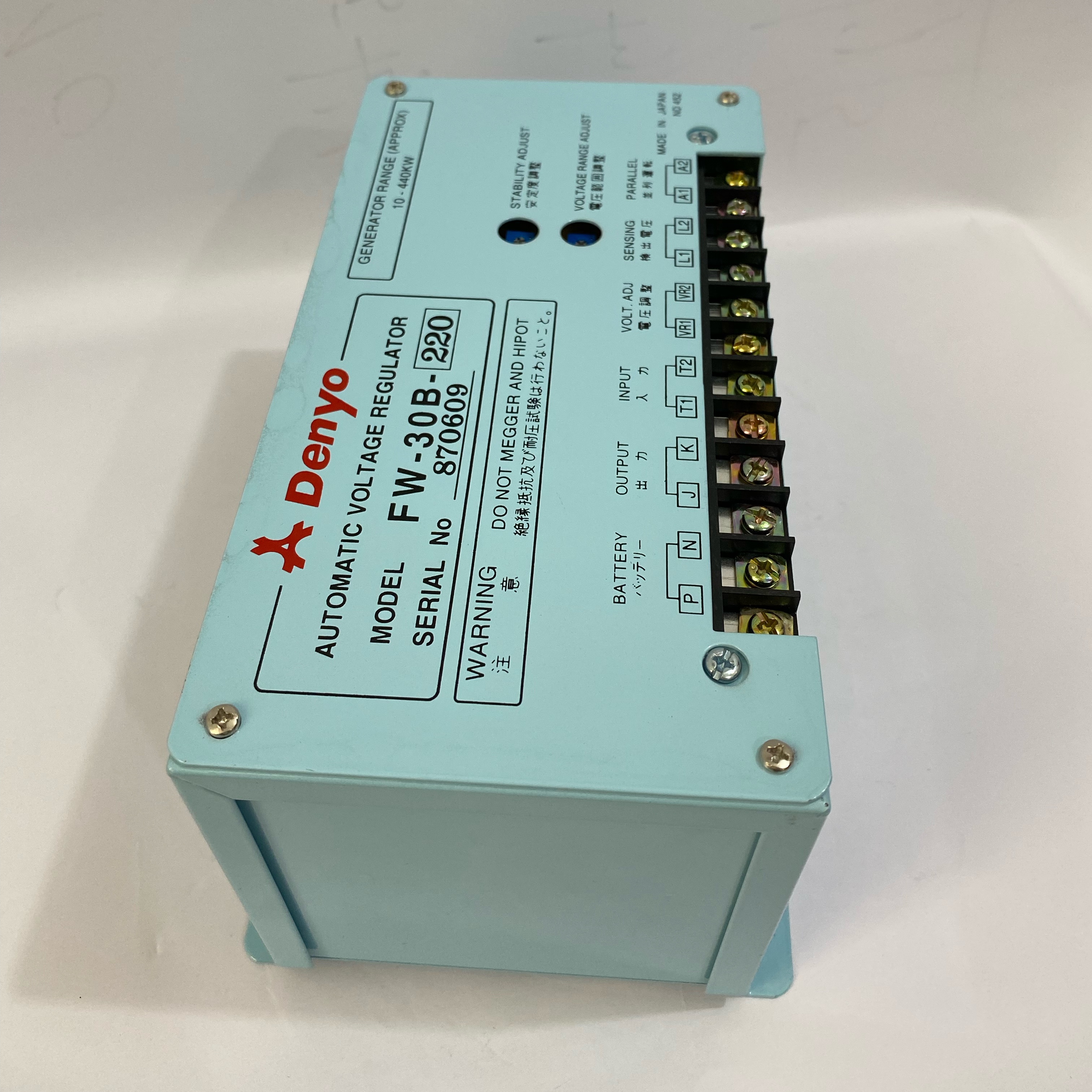 Mạch AVR Kích từ chổi than DENYO 30A 180V