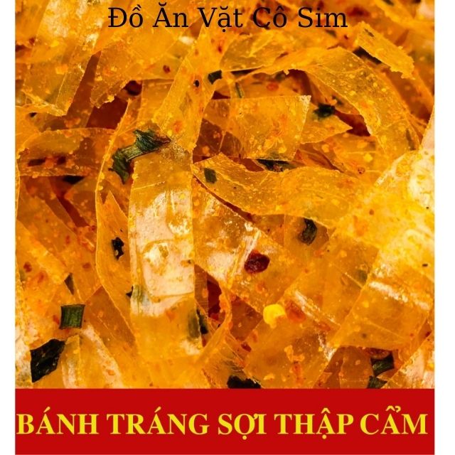 [SỢI THẬP CẨM]14 Vị Bánh Tráng Trộn Long An,