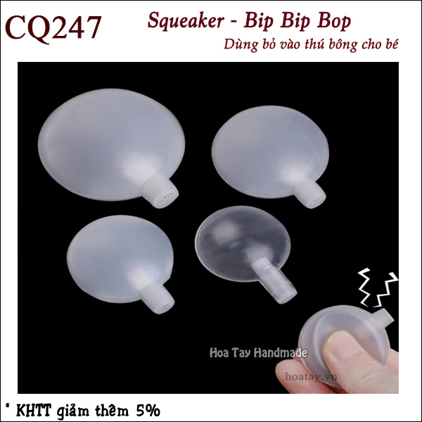 Bíp Bíp Bóp Tạo Tiếng Cho Thú Bông Handmade CQ247