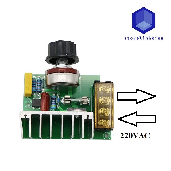 Mạch Dimmer công suất 4000W 220VAC