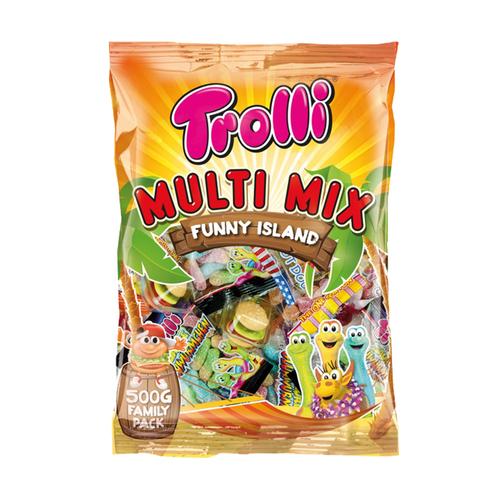 1 bịch Kẹo dẻo Trolli Multi Mix 500gr Đức