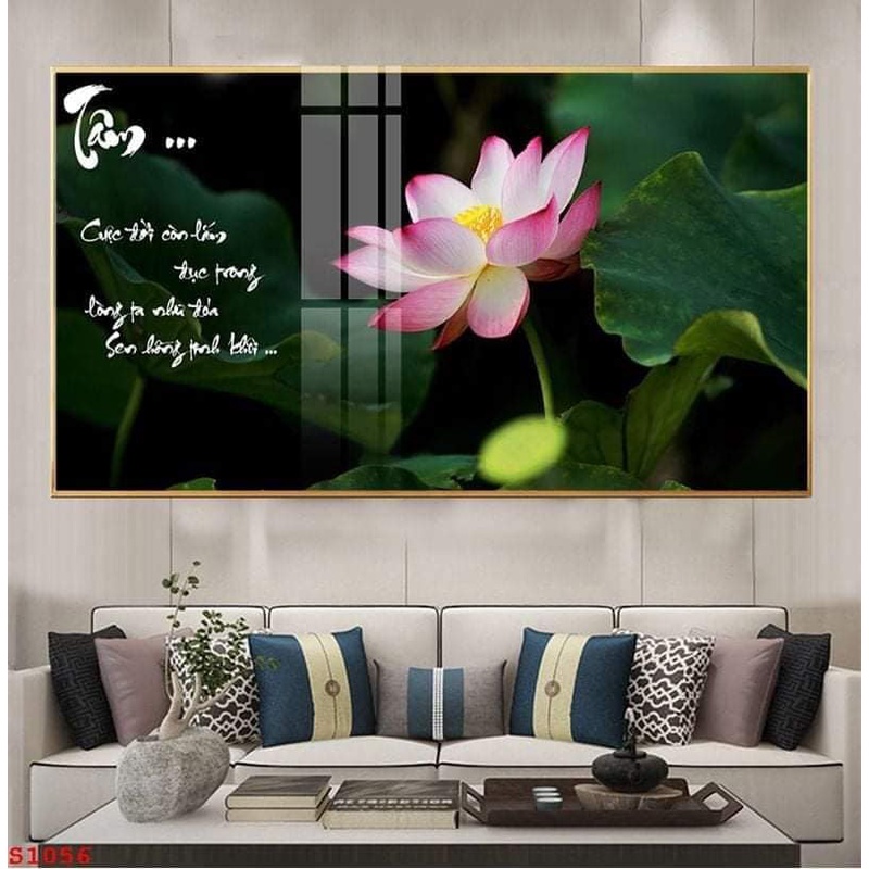 - tranh tráng gương 5d in uv 100%- tranh chữ thư pháp phúc, lộc, hiếu, tâm, an,...''- siêu đẹp
