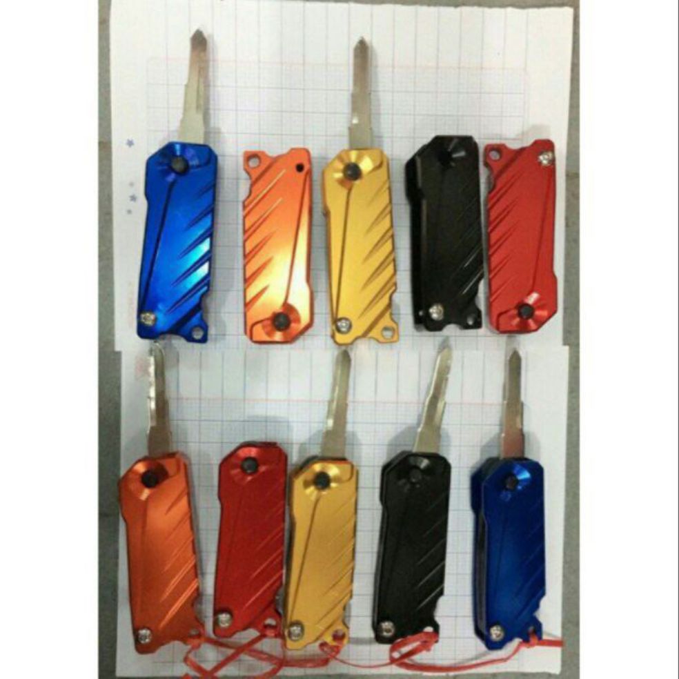 chìa khóa bấm phôi dài đủ màu